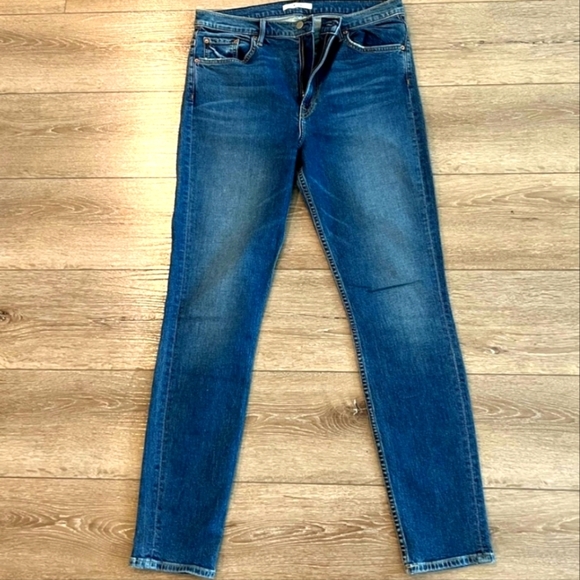 NWT GRLFRND KENDALL IN  NO MORE TEARS HI RISE STRETCH DENIM W/ SLIM LEG - Picture 4 of 16